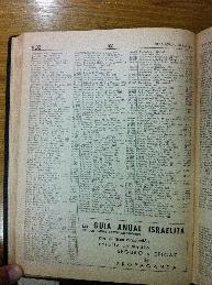 Rozenthal in Buenos Aires Jewish directory 1947
