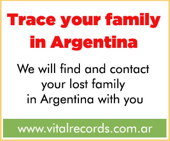 Trace your family in Argentina