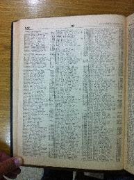 Rechels in Buenos Aires Jewish directory 1947