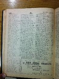 Rozengard in Buenos Aires Jewish directory 1947